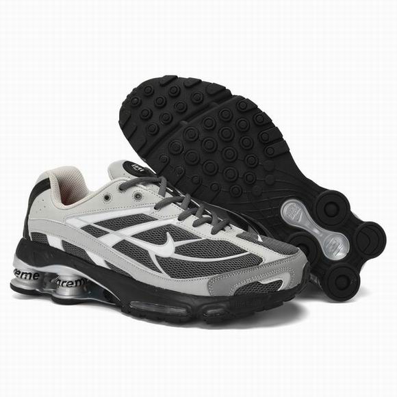 Nike Shox Ride 2 Grey Black Supreme Men's Running Shoes-15